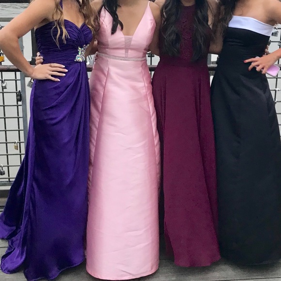 PromGirl Dresses & Skirts - Satin pink prom and homecoming dress